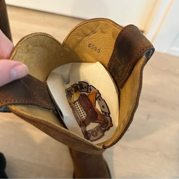 NWOT Star Boots leather cowboy boot - Picture 8 of 9